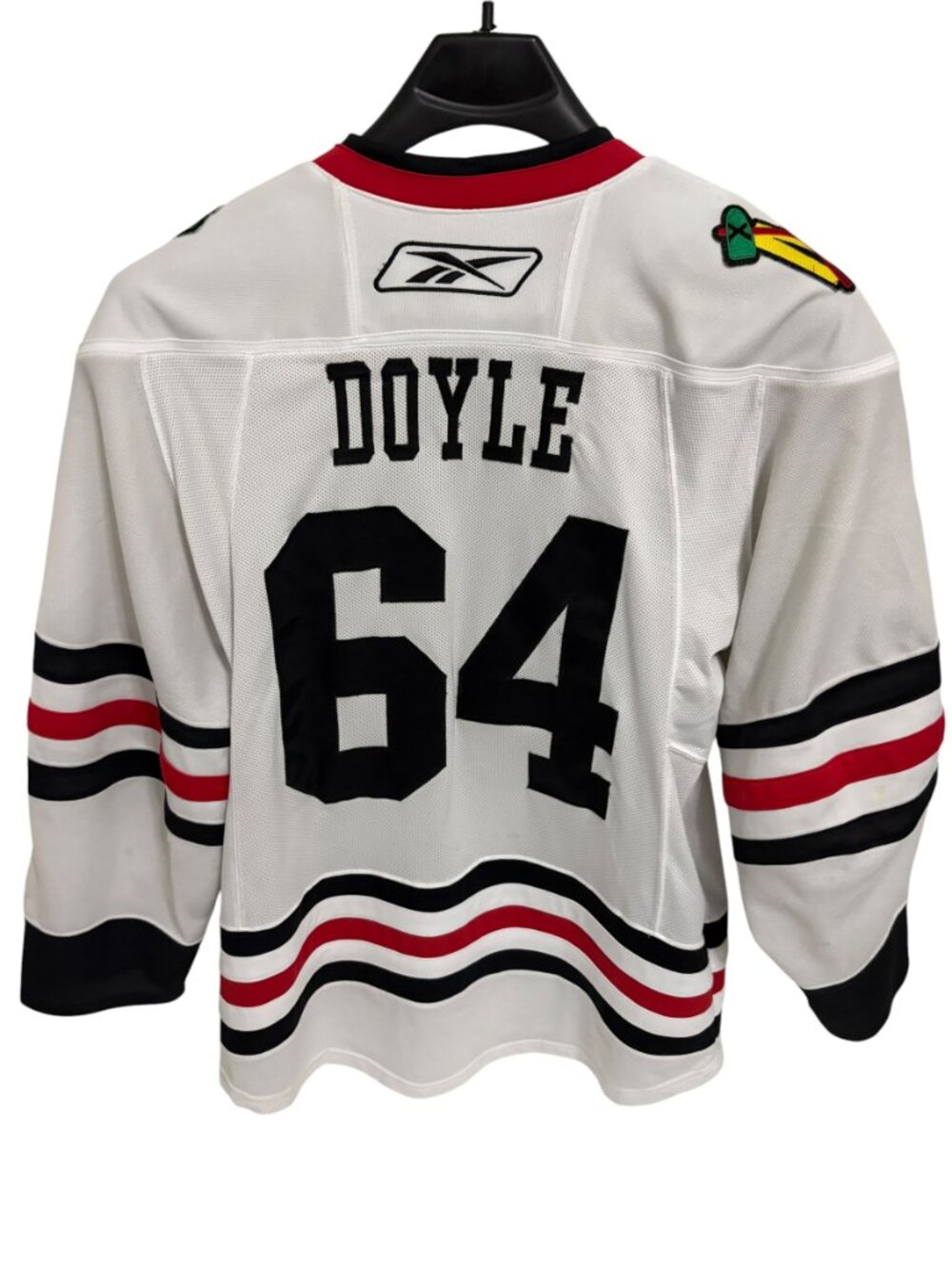 Reebok NWHL Blackbirds Hockey League Jersey #64 Doyle Size Medium - Picture 6 of 7